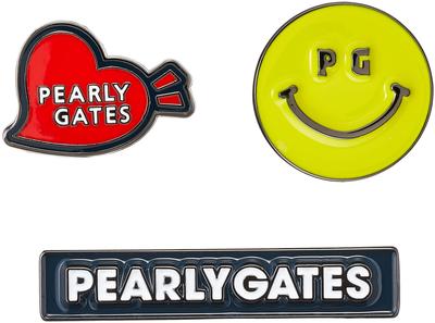 Унисекс Серьги-пусеты в виде проколотой туфли SET x Smiley FR [PEARLY GATES] / 053-2184408 100_Сердце