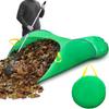 Leaf Collector Foldable Dustpan Portable Pop-Up Leaf Bag Leaf Pick Up Tool Reusable Garden Waste Bag for Yard Leaves Lawn Trash