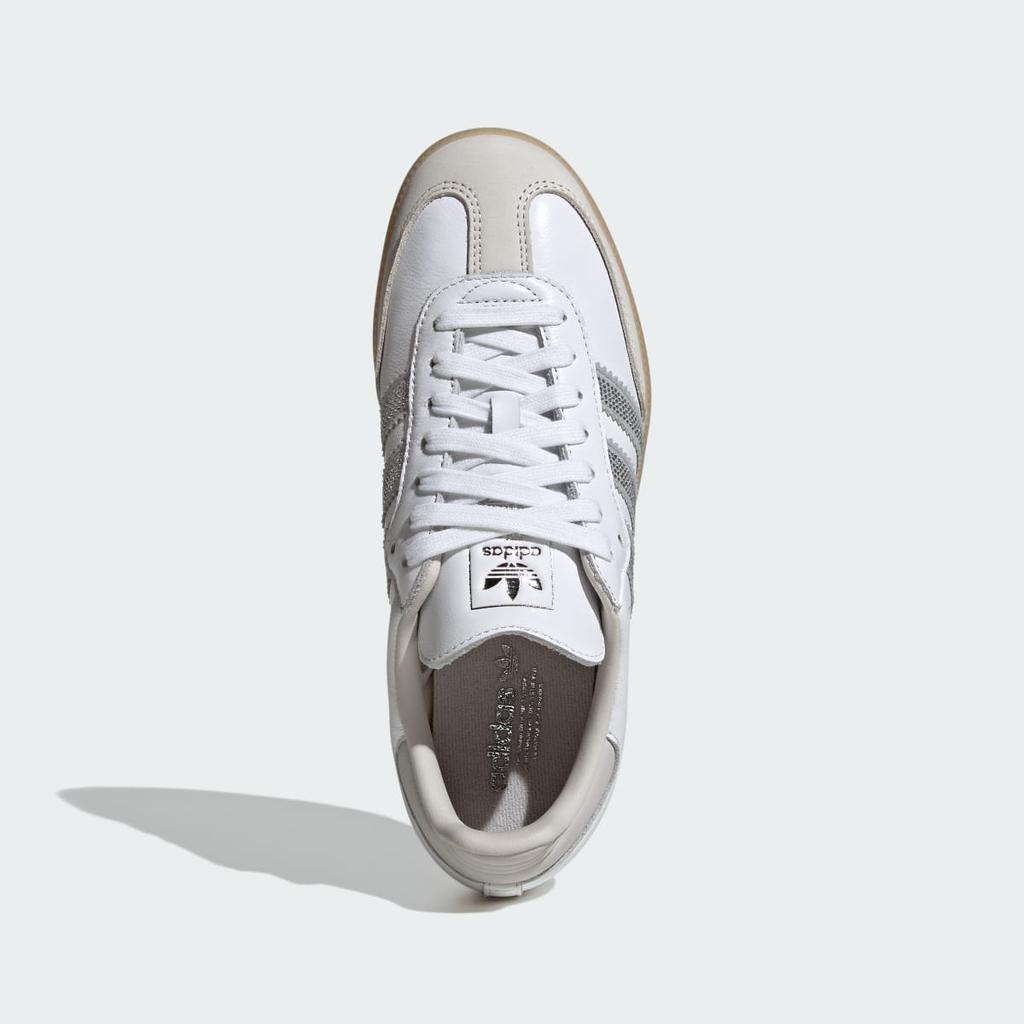 adidas Samba OG KK0063 Unisex Originals Sneakers Cloud White / Silver Metallic / Gum