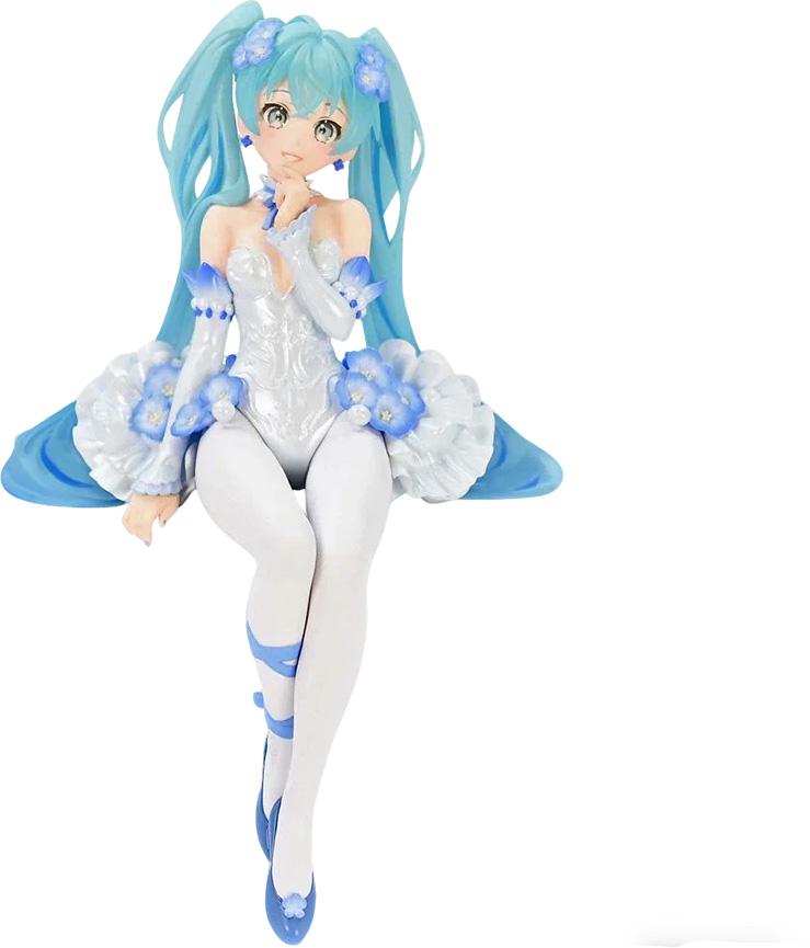 14cm Hatsune Miku Love Sailor Q Version Figure Pink Sailor Suit Blue Bow Heart PVC Action Figure Perfect Toy for Fans