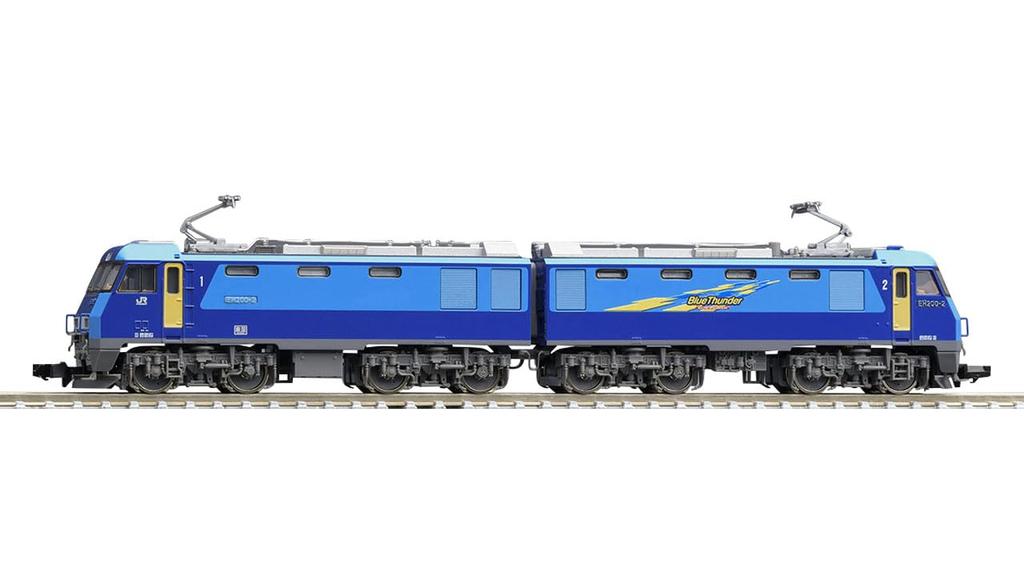 TOMYTEC TOMIX N gauge JR EH200 series new paint scheme 7168 model railway electric locomotive