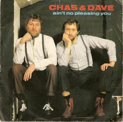 7-дюймовая пластинка CHAS & DAVE - Ain't No Pleasing You KOR14 Рокни 1982 Великобритания Рок Б/У
