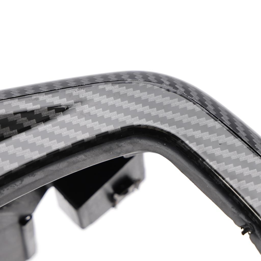 Car Center Console Trim 1J1863201D For VW Golf Jetta Carbon Fiber Pattern