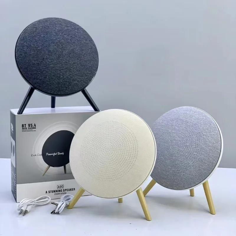 Мини Bluetooth-динамик Дизайн НЛО BT 5.4 HIFI Стерео Беспроводной Бумбокс Домашний Кинотеатр Акустическая Система Поддержка TWS TF USB AUX FM Воспроизведение