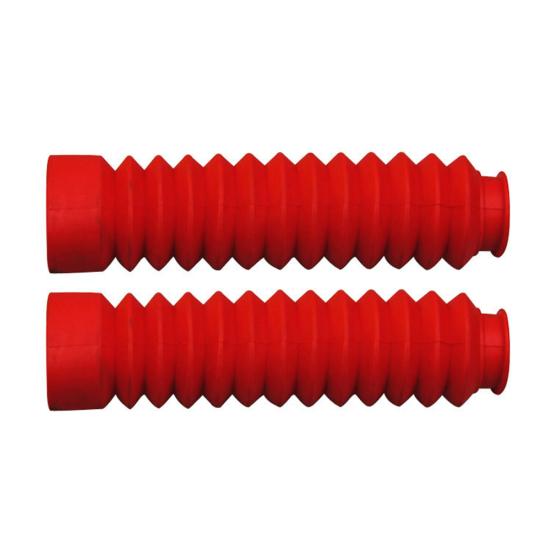 2Pcs Motorcycle Gaiter Front Fork Boot Cover Shock Dust Guard for Suzuki GS125