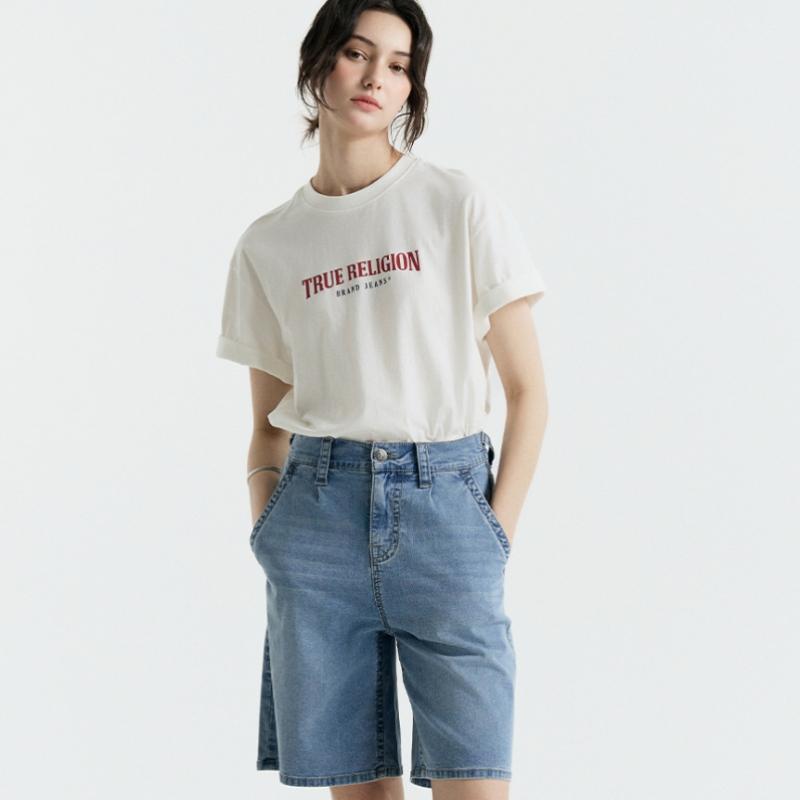 True Religion Women Summer Coolmax Denim 2 Piece Set