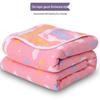 Six-Layer Cotton Gauze Baby Blanket: Swaddle, Bath Towel, or Summer Quilt Cover
