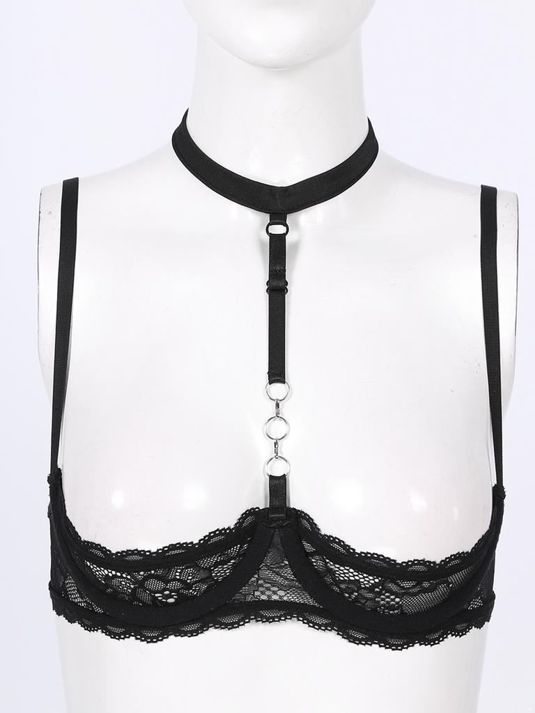 Бюстгальтеры больших размеров, женские кружевные бюстгальтеры с цветочным принтом, чашка 1/4, пуш-ап, бюстгальтер на косточках, топы-балконет, бюстгальтер без косточек, повседневный бюстгальтер