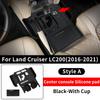 For Toyota Land Cruiser LC200 200 2008- Central Control Protective Sleeve dust cover car Interior Decoration accessories LHD