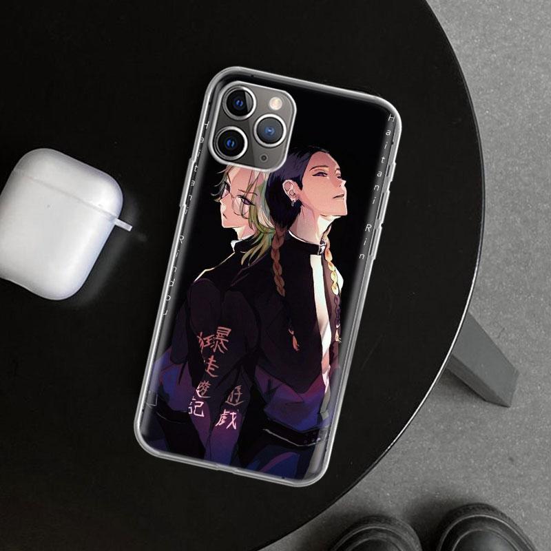 Чехол для телефона Аниме Токийские мстители Для iPhone 11 12 13 Mini 14 15 Plus 16 Pro Max 17 Air 7 8 + SE Художественный Индивидуальный Fundas 11 12