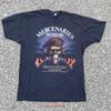 Vtg Mercenaries Never Die T Shirt Unisexs Extra Large Black Fade Distress 80s Grunge Vintage Comfortable Homme Streetwear