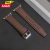 Кожаный ремешок для Apple Watch Band Ultra 3 49 мм 11 10 9 8 7 46 45 41 мм Высокое качество для IWatch Series 6SE54 44 40 мм Correa