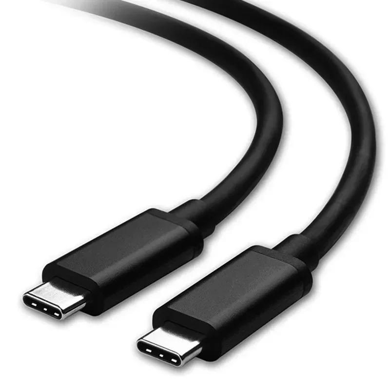 PD 65 Вт USB Type-C на Type-C Кабель USB-C PD Быстрая зарядка Провод для Macbook Samsung Xiaomi USB-C Кабель 0,3 м / 0,5 / 1 м / 1,5 м / 2 м