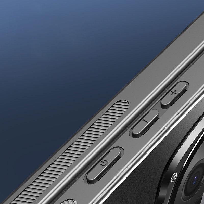 Для Huawei Honor Magic 6 Pro Magic6 чехол металлический держатель для объектива чехол для Honor Magic 6pro 5 4 PRO противоударный матовый защитный чехол с подставкой