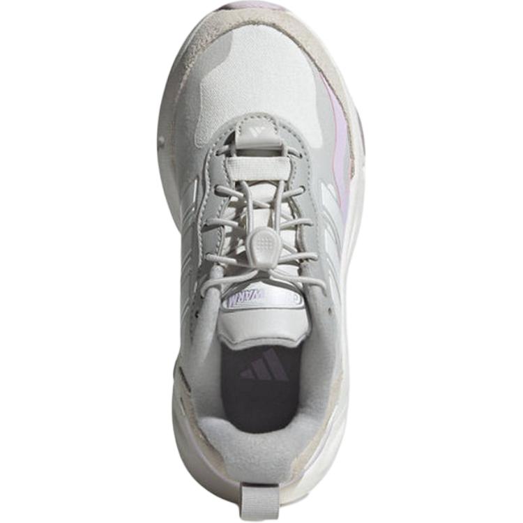 Adidas Climawarm Comfortable Versatile Non-Slip Shock Absorbing Low-Top Casual Shoes Kids Casual Shoes Light-Gray JH7135