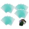 Welding Protection Lens, 20 Pack Transparent Protective Replacement Right Angle for Solar, Clear