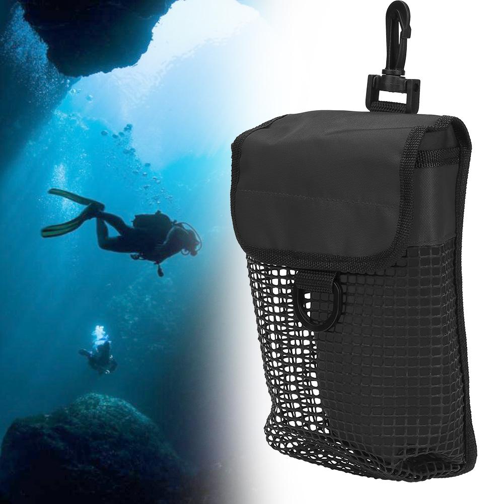 Уличная Портативная Легкая Сетчатая Сумка-Упаковка для Снаряжения для Дайвинга с Пряжкой