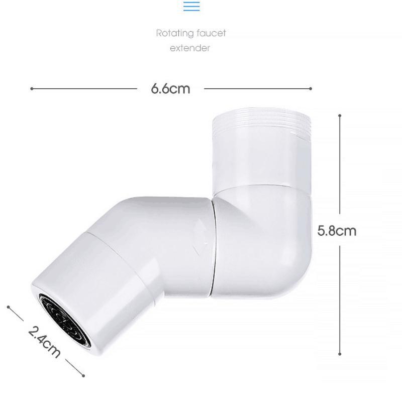 Creative Faucet Extender Kitchen Faucet Rotatable Extender Sprayer Universal Connector Adapter Kitchen Tap Bathroom Faucet