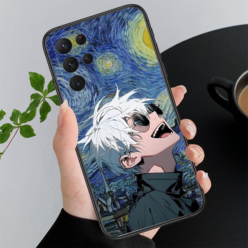 Чехол для телефона Satoro Gojo Jujutsu Kaisen Для Samsung A55 A16 A56 A36 A23 A35 A15 A53 A54 A33 A34 A25 A05S A52 A52S A14 A13 A71
