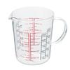 Measuring Cup Wide Heat Resistant Glass with Handle Multi 500ml Made In Japan CMJW-500
