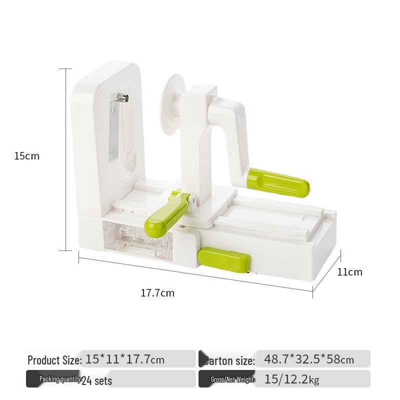 Сертифицированная FDA ручная овощерезка для нарезки жюльеном: Многофункциональная овощерезка и ручная терка для редиса и картофеля.