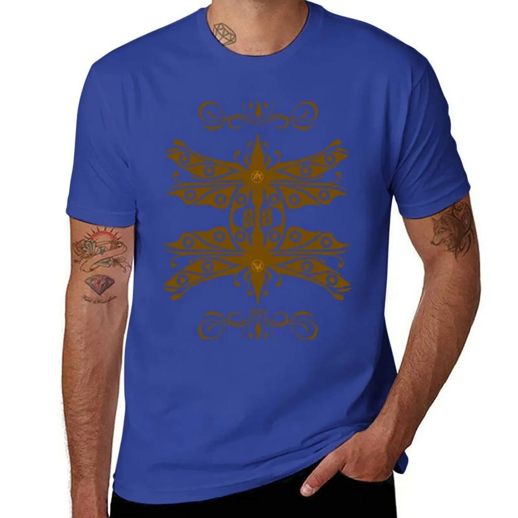 Dragonfly matinggold yellow TShirt heavyweights quick drying aesthetic clothes custom t shirt mens graphic tshirts anime