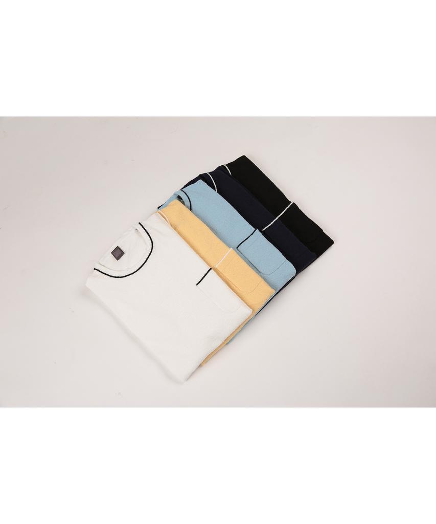 IOLO Terik Line Half Crew Neck_Black