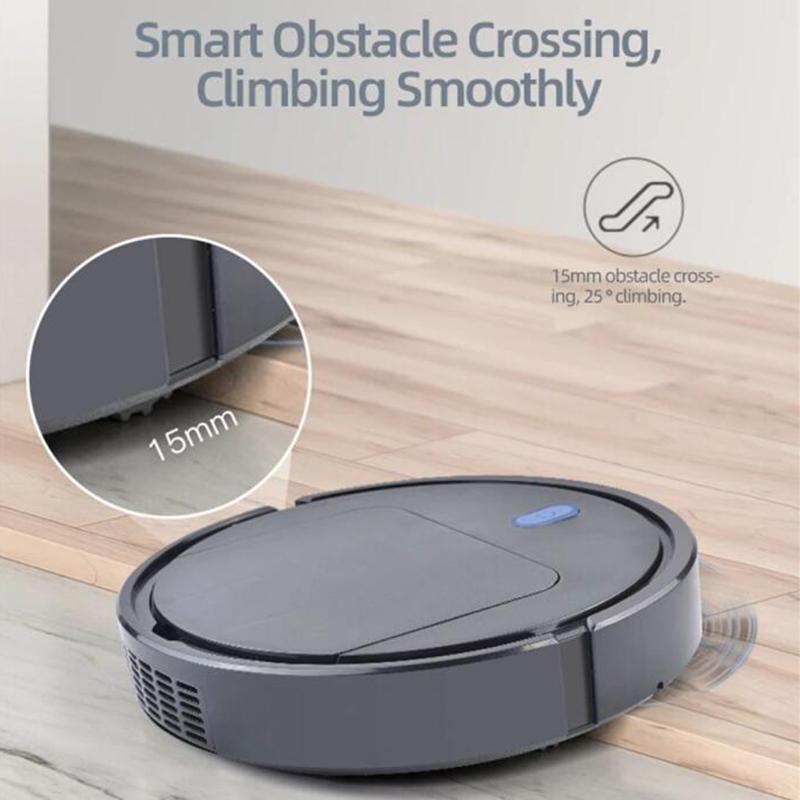 Smart Vacuum Cleaner 3-in-1 Automatic Wireless Sweeping Wet And Dry Ultra-thin Cleaning Machine Mopping Robot Home