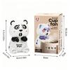 1 Set 3 Speeds Animal Portable Usb Rechargeable Clip-On Personal Fan Mini Food Cooling Fan For Soup Stew Coffee Tea Baked Goods