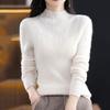 Luxury Shiny Crystal Turtleneck Sweaters Women Fashion Slim Rhinestones Knitted Jumper Ladies Solid Soft Warm Pullover