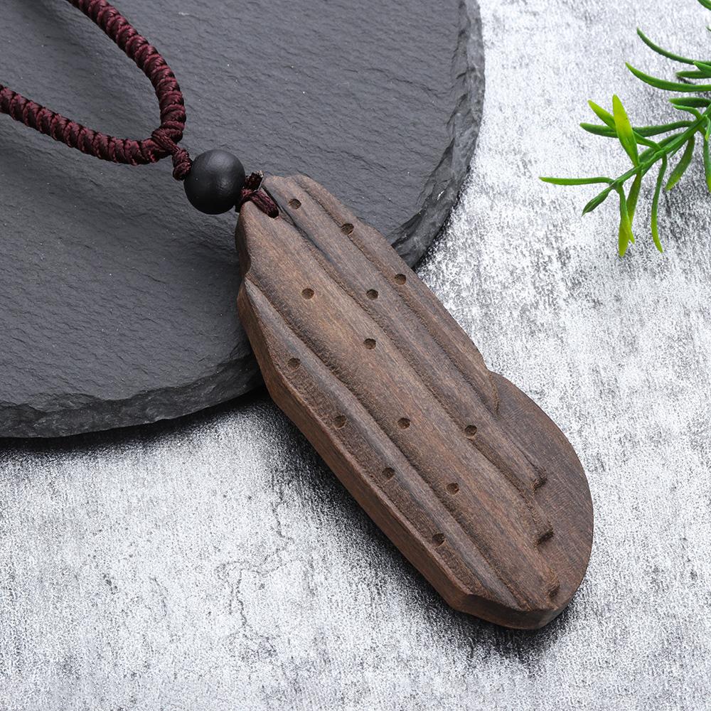 Лучшие подарки свитер ювелирные изделия этнический стиль ручная работа деревянное ожерелье натуральный камень сандаловое дерево кулон