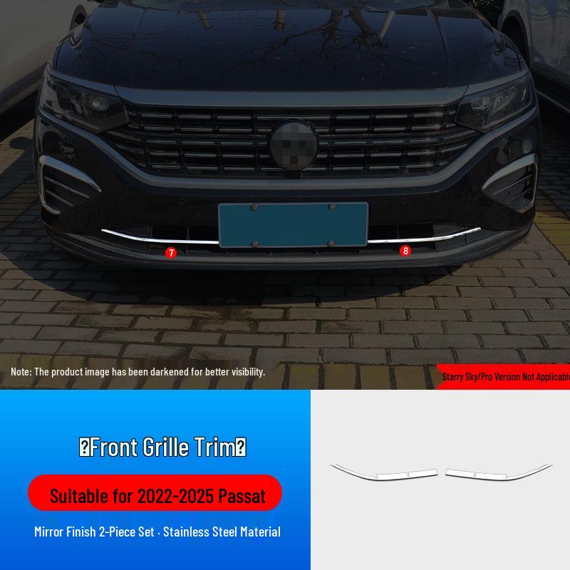 Декоративная накладка на рамку противотуманной фары Volkswagen Passat