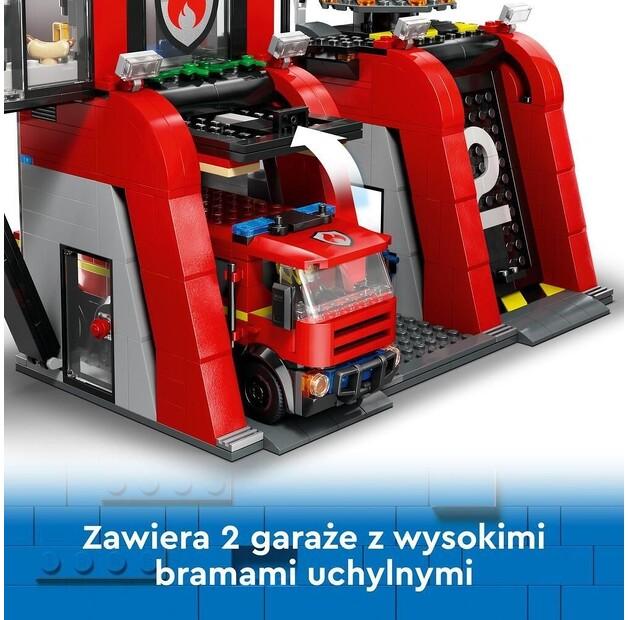 LEGO City 60414 Пожарная станция с пожарной машиной
