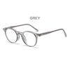 Retro Classic Women Anti Blue Light Eyewear Ultra Light Round Clear Lens Glasses Eye Protection Durable