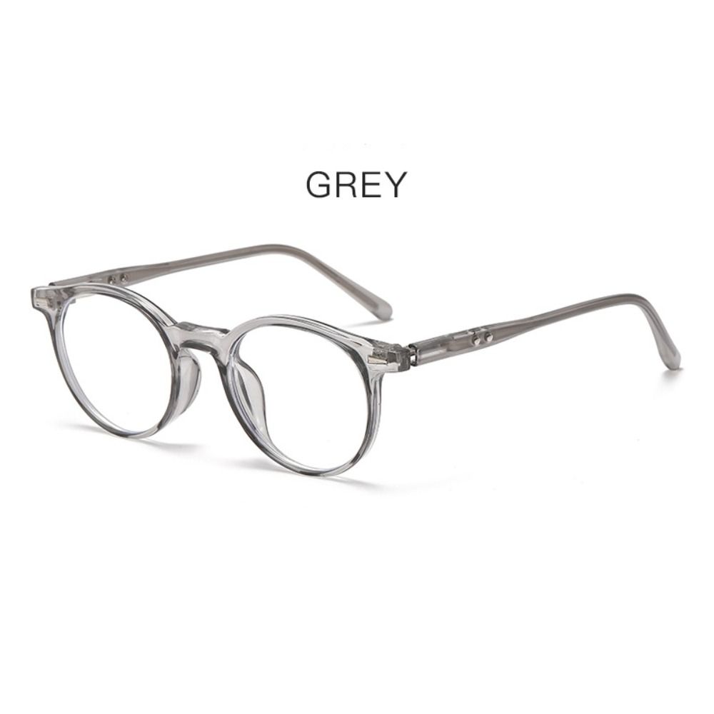 Retro Classic Women Anti Blue Light Eyewear Ultra Light Round Clear Lens Glasses Eye Protection Durable