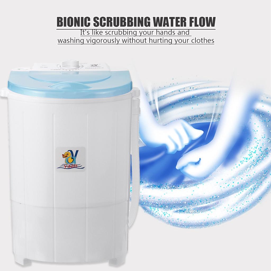 2 кг Портативная стиральная машина для одежды с одним барабаном, мини-стиральная машина, стиральная и отжимная, 250 Вт