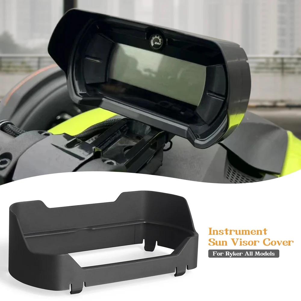 Для Can-Am Ryker 600 900 Rally Edition Sport ACE 2019-2025 Аксессуары для UTV Козырек от солнца Крышка Экран прибора Солнцезащитный козырек Защита