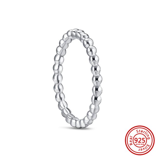 Новое весеннее кольцо с цветочным бантом и перьями, Корона клевера, сверкающее стерлинговое серебро 925 пробы, круглое кольцо, женское оригинальное европейское ювелирное украшение