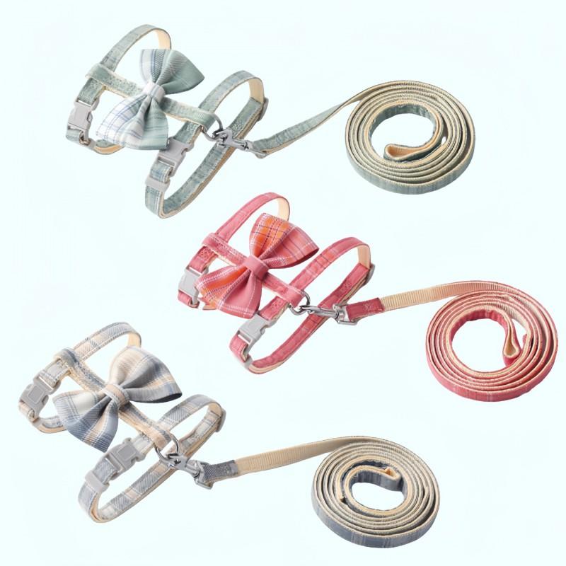 Adjustable Anti-Escape Dog Harness Leash Set Small Cats Dogs Outdoor Walking Pet Supplies