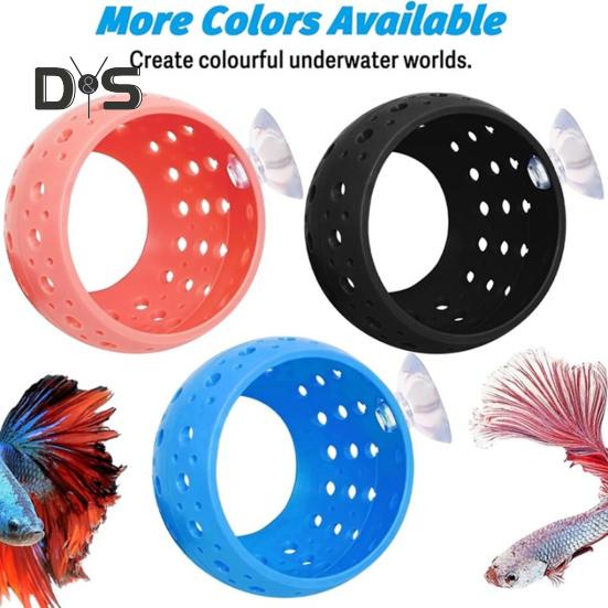 Туннель для рыбок Betta, укрытие для аквариумных рыбок с присоской, укрытие для маленьких рыбок, пещера для отдыха креветок, декор для аквариума