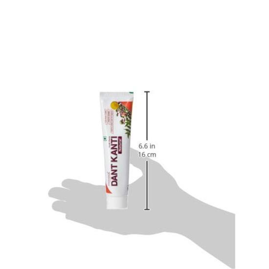 Patanjali Крем для защиты зубов от кариеса Dant Kanti - 100 г (натуральный)