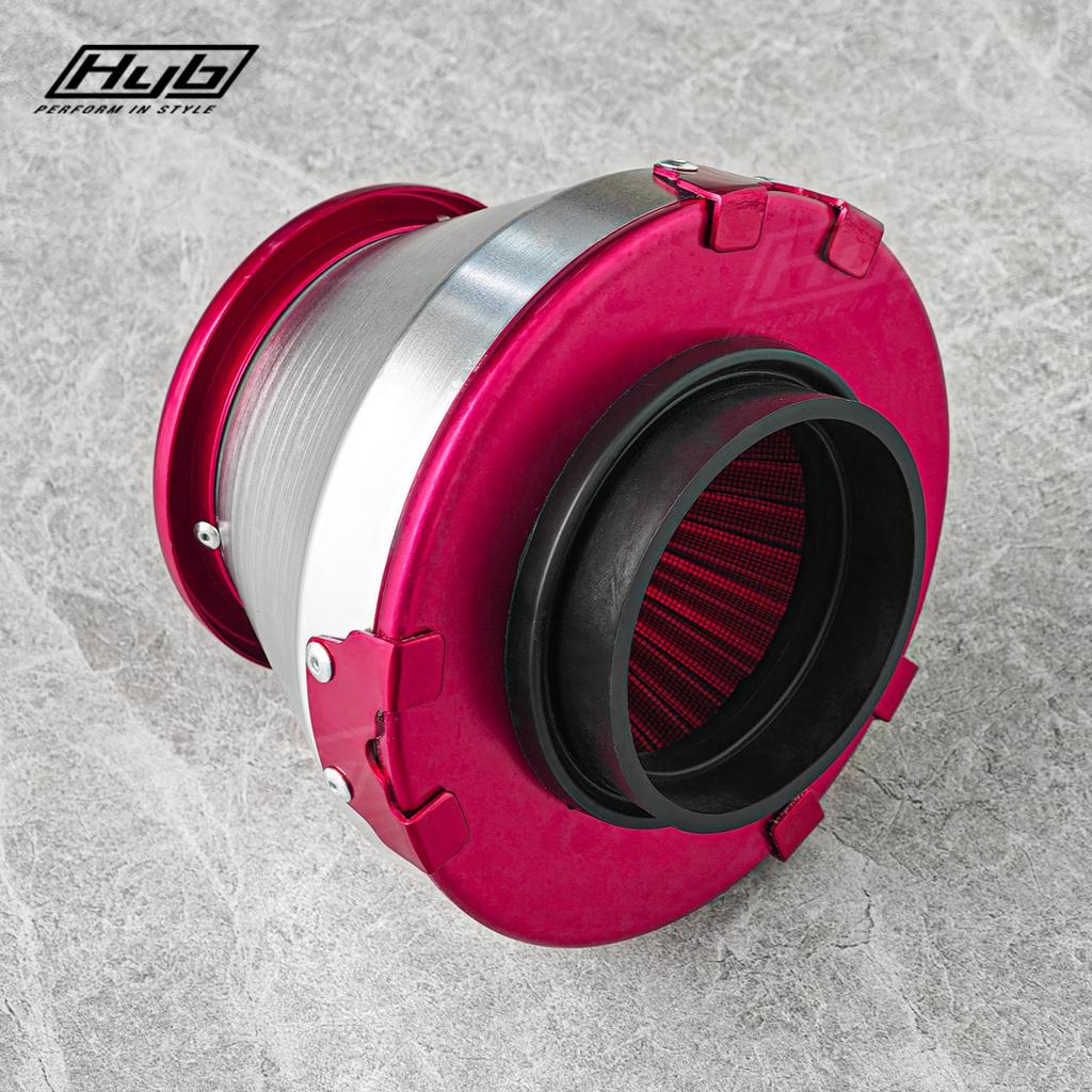 3INCH Air Filter Cold Intake Universal Kit Cone Sport Racing Filter Performance Engine 76mm Aluminum Cover High Flow