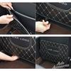 AAAPO1 Car Seat Back Protector Mat Leather Prevent Dirty Anti Kick Pad For BMW X1 X3 X4 X5 F15 F16 G30 7 Series G11 F48 F39 520 525 F30