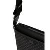 Daks Black Dd Logo Leather Crossbody Bag Dbba6e471bk