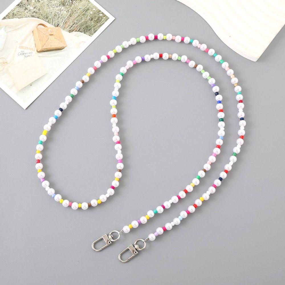 Анти-падение подвеска из бисера акриловый телефон анти-потеря веревка роскошный чехол для телефона брелок аксессуары для телефона