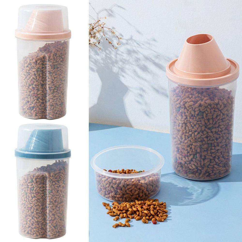 Large Capacity Pet Food Storage BPA Free Cat Food Dispenser Accessories Dog Food Box