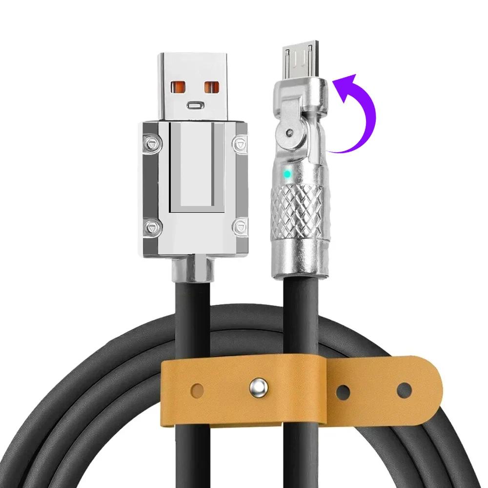Кабель Micro USB для зарядки телефона Android, силиконовый шнур для зарядки Samsung Galaxy S7 S6 Edge S5 Note 5 4 PS4 Camera MP3 Charge