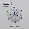 Luxury Gold Rhinestone Flower Pendant: DIY 3D Painting Frame