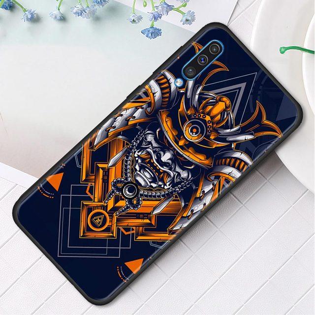 Силиконовый чехол для телефона Samsung Galaxy A50 A70 A10 A20e A30 A40 A20s A10s A10e A80 A90 A60 A30s, чехол самурай