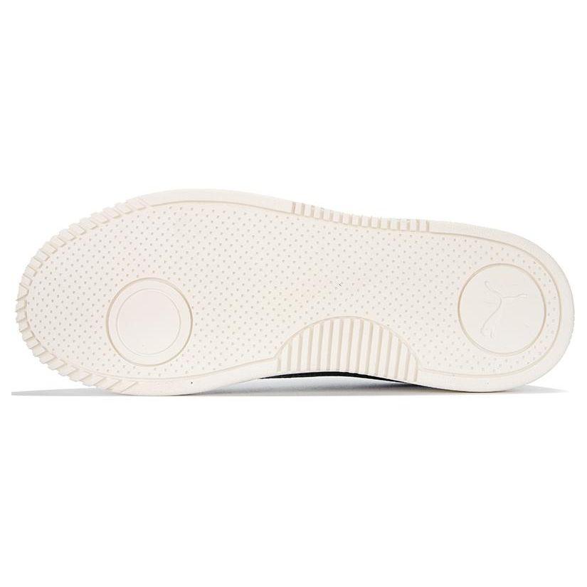 Puma Club 5V5 Low Top Sneakers Unisex Sneakers White Black Gold 389406-03